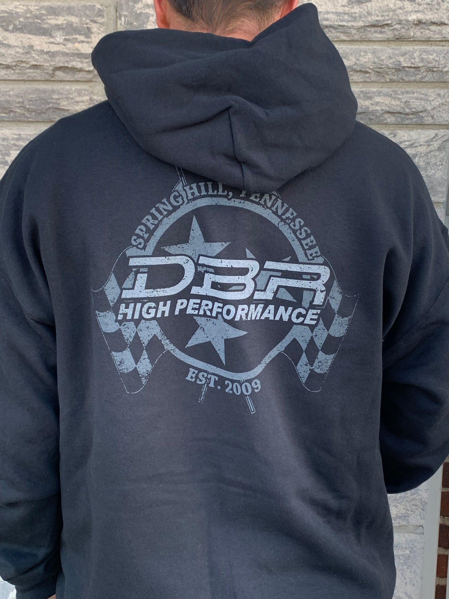 DBR - Est 2009 - Black Pullover Hoodie