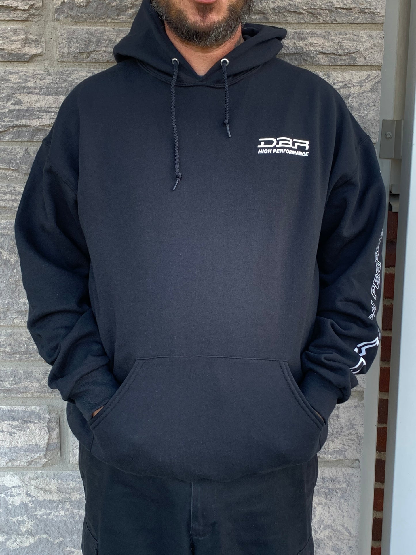 DBR - Est 2009 - Black Pullover Hoodie
