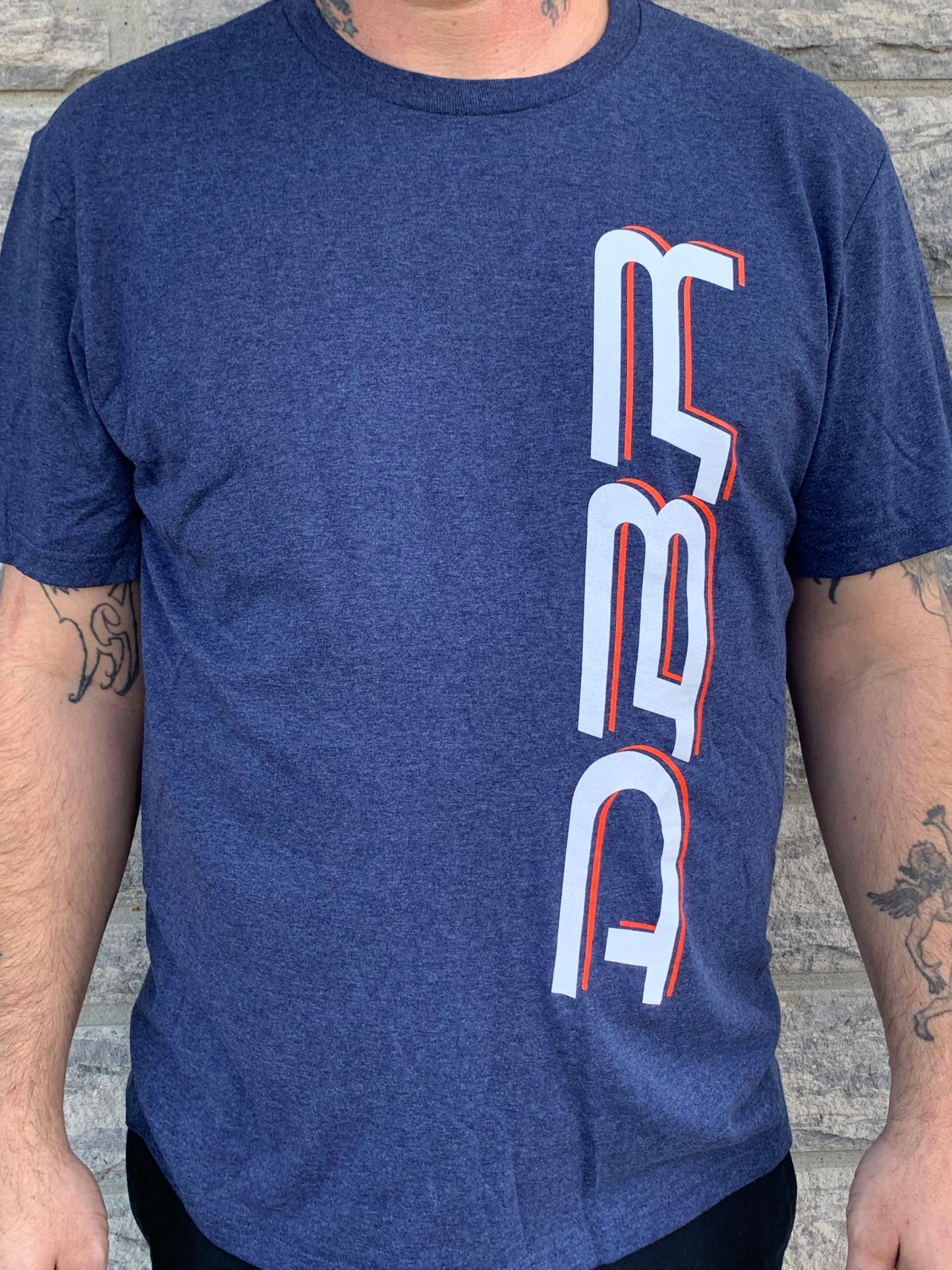 DBR - TN State Shirt - Team Heather Navy T-Shirt