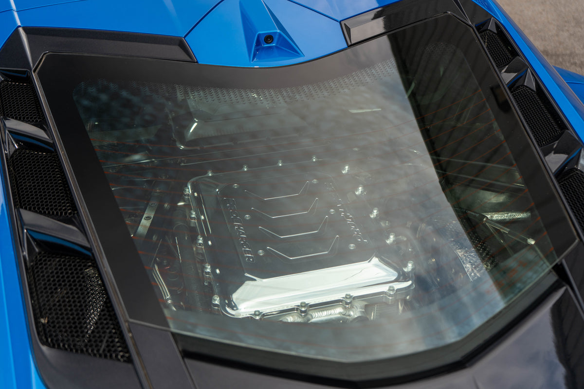 C8 Corvette front detail at DBR High Performance