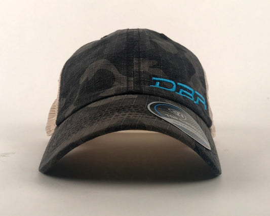 DBR - Black Camo Trucker Hat