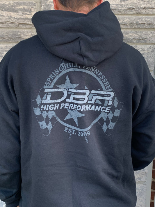 DBR - Est 2009 - Black Pullover Hoodie