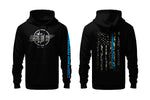 DBR - TN State U.S. Flag - Black Pullover Hoodie
