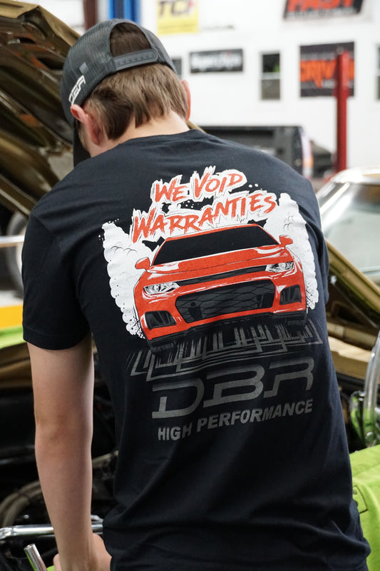 DBR - "We Void Warranties - Camaro" T-Shirt