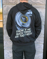 DBR - Turbo - Black Zip Hoodie