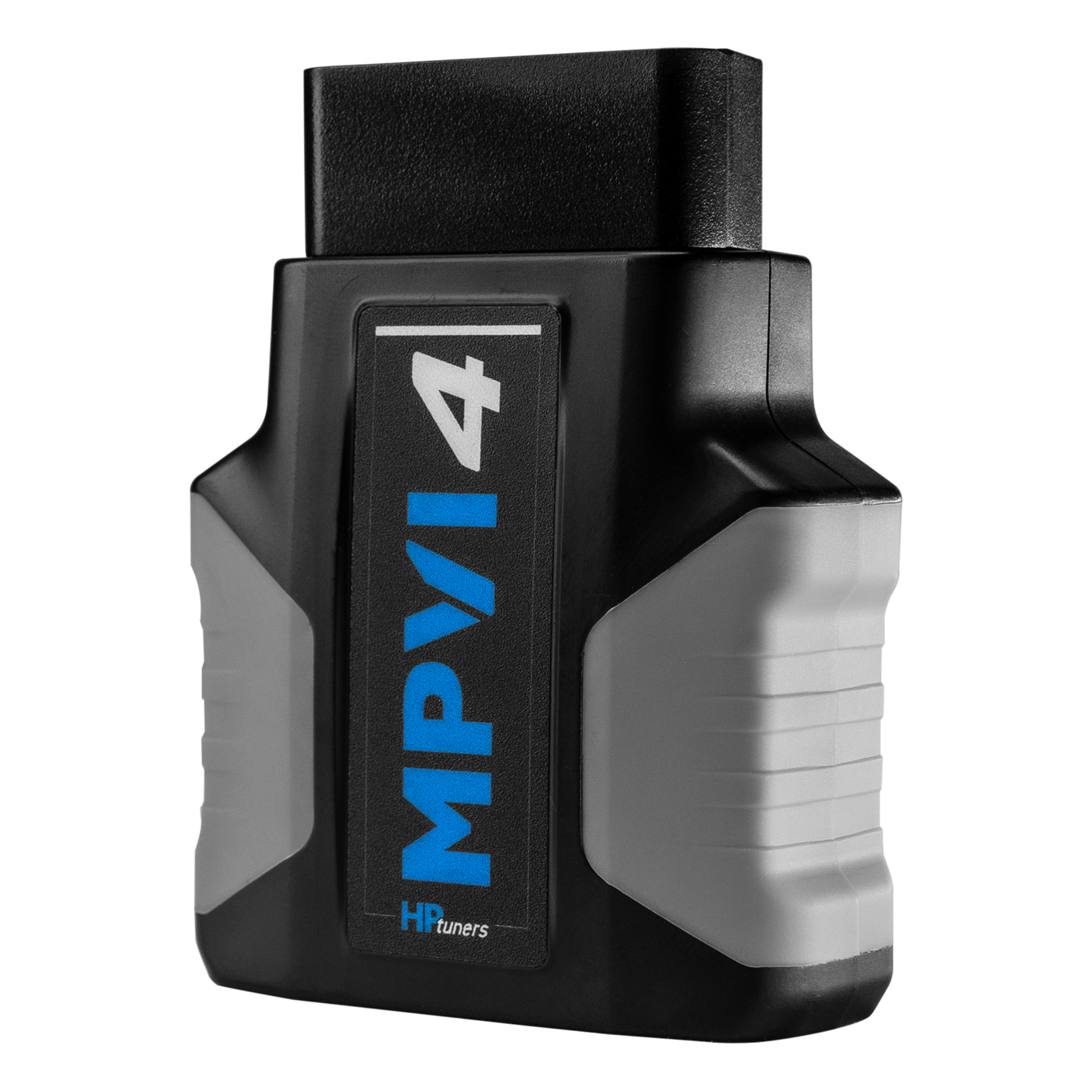 HP Tuners MPVI4 device, front angle view.