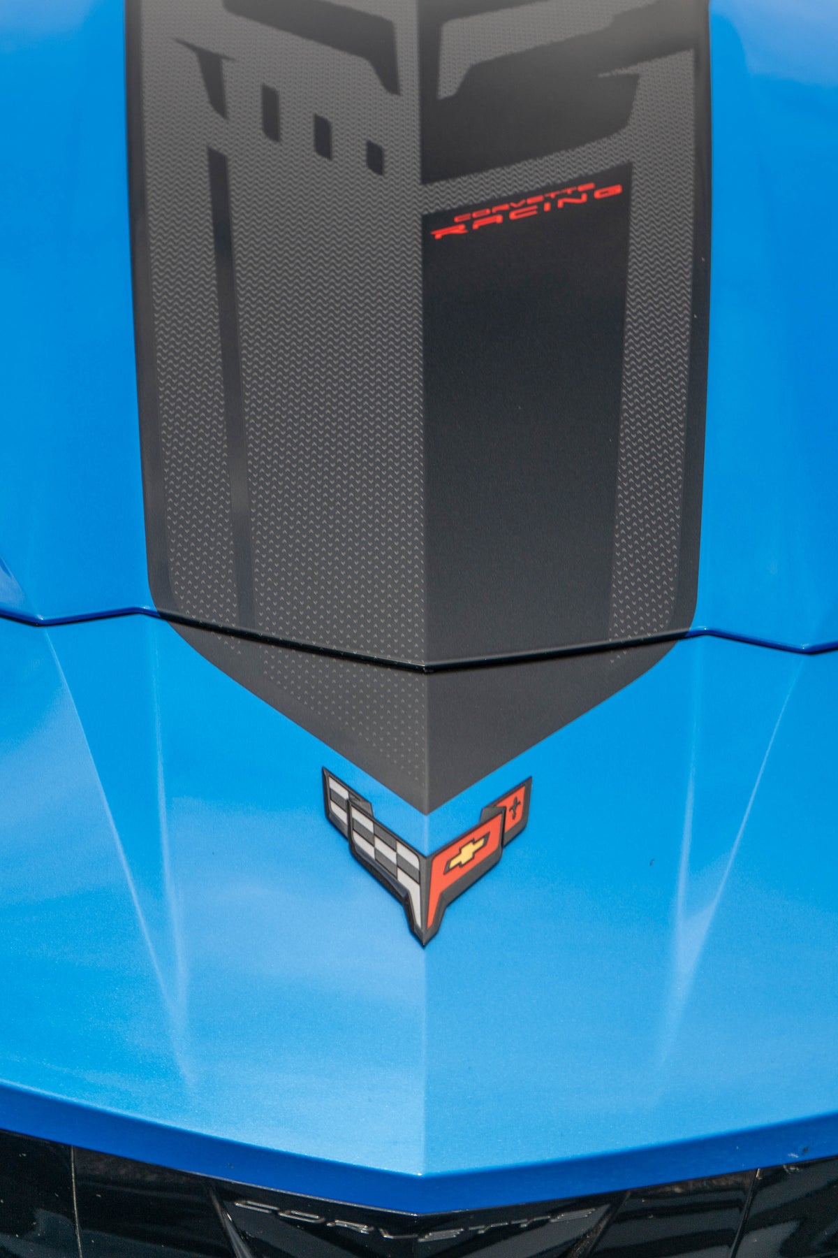 C8 Corvette rear three-quarter