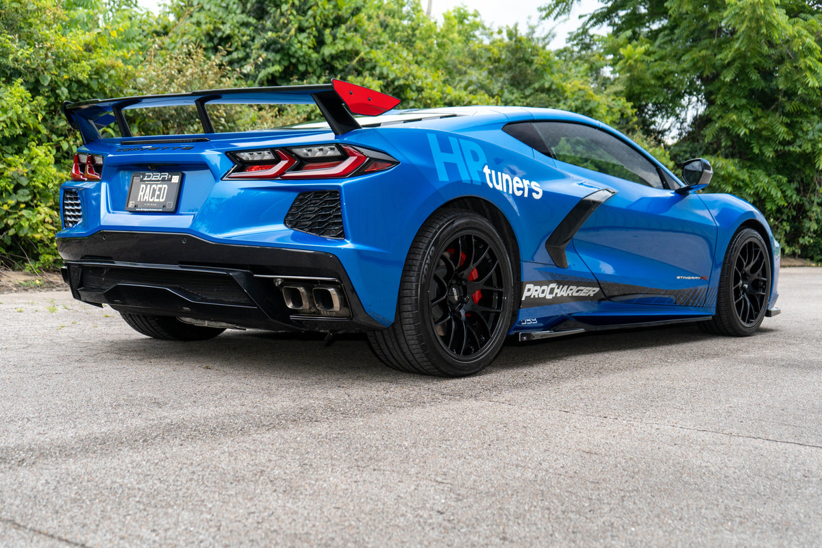 C8 Corvette on the DBR High Performance dyno